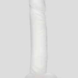 BASICS Clear Suction Cup Dildo 8 Inch
