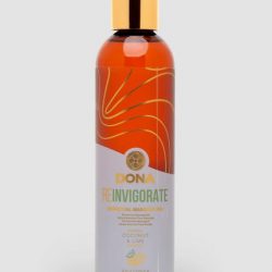 DONA Reinvigorate Coconut and Lime Massage Oil 4 fl oz