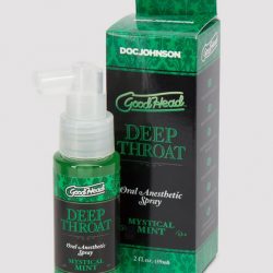 Doc Johnson Good Head Deep Throat Mint Oral Anesthetic Spray 2 fl oz