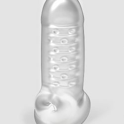 Doc Johnson OptiMALE Extra 2 Inch Girthy Penis Extender with Balls Strap