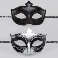 Fifty Shades of Grey Masks On Masquerade Mask (Twin Pack)