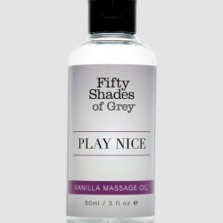Fifty Shades of Grey Play Nice Vanilla Massage Oil 3 fl oz