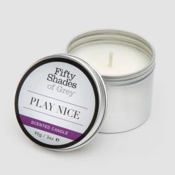 Fifty Shades of Grey Play Nice Vanilla Scented Candle 3 oz