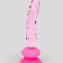 Icicles No. 86 Glass Realistic Dildo with Removable Suction Cup 6 Inch