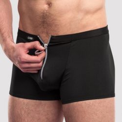 LHM Zipper Front Microfiber Boxer Shorts