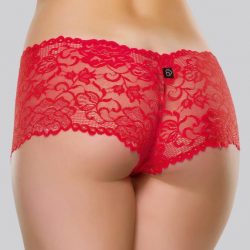 Lovehoney Flirty Red Lace Shorts