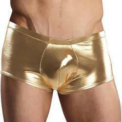 Male Power Heavy Metal Gold Boxers