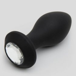 Power Gem Rechargeable Vibrating Silicone Butt Plug 3 Inch